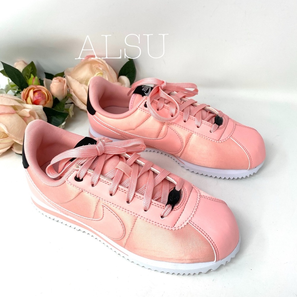 Nike Cortez Basic TXT VDAY GS Blached Coral W - Picture 2 of 8